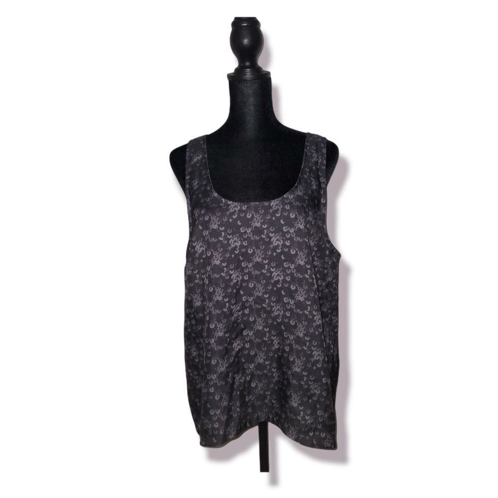 H&M Sequin print tank size:10